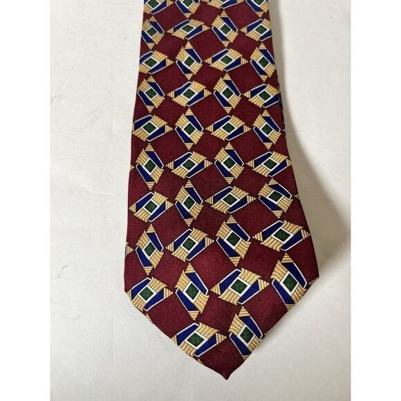 Lot 2 Vintage Christian Dior Designer Cravates Tie Silk - Picture 2 of 7
